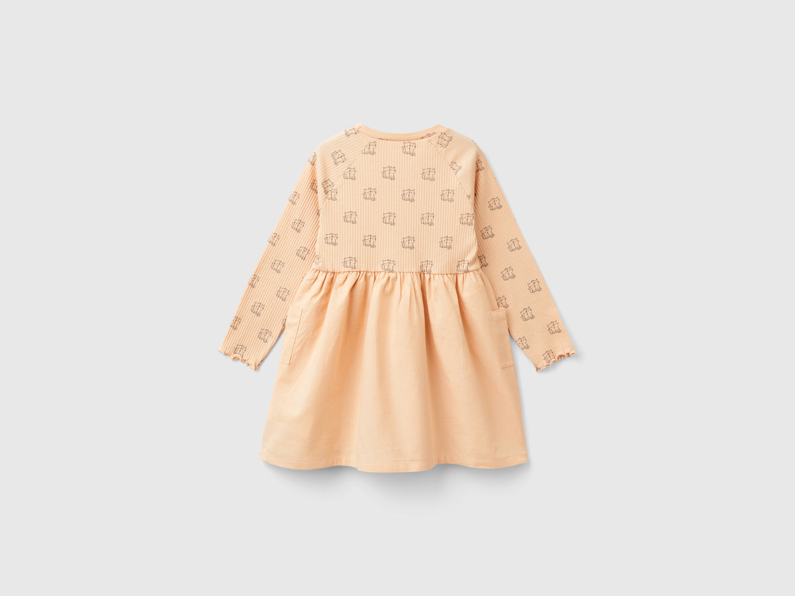 Vestido com estampa e botões - ucb_image_BS