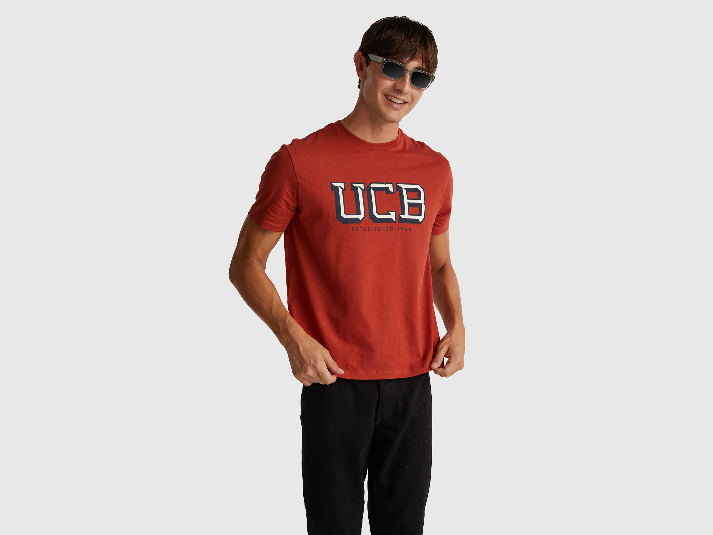 T-shirt em algodão com logótipo - ucb_image_F