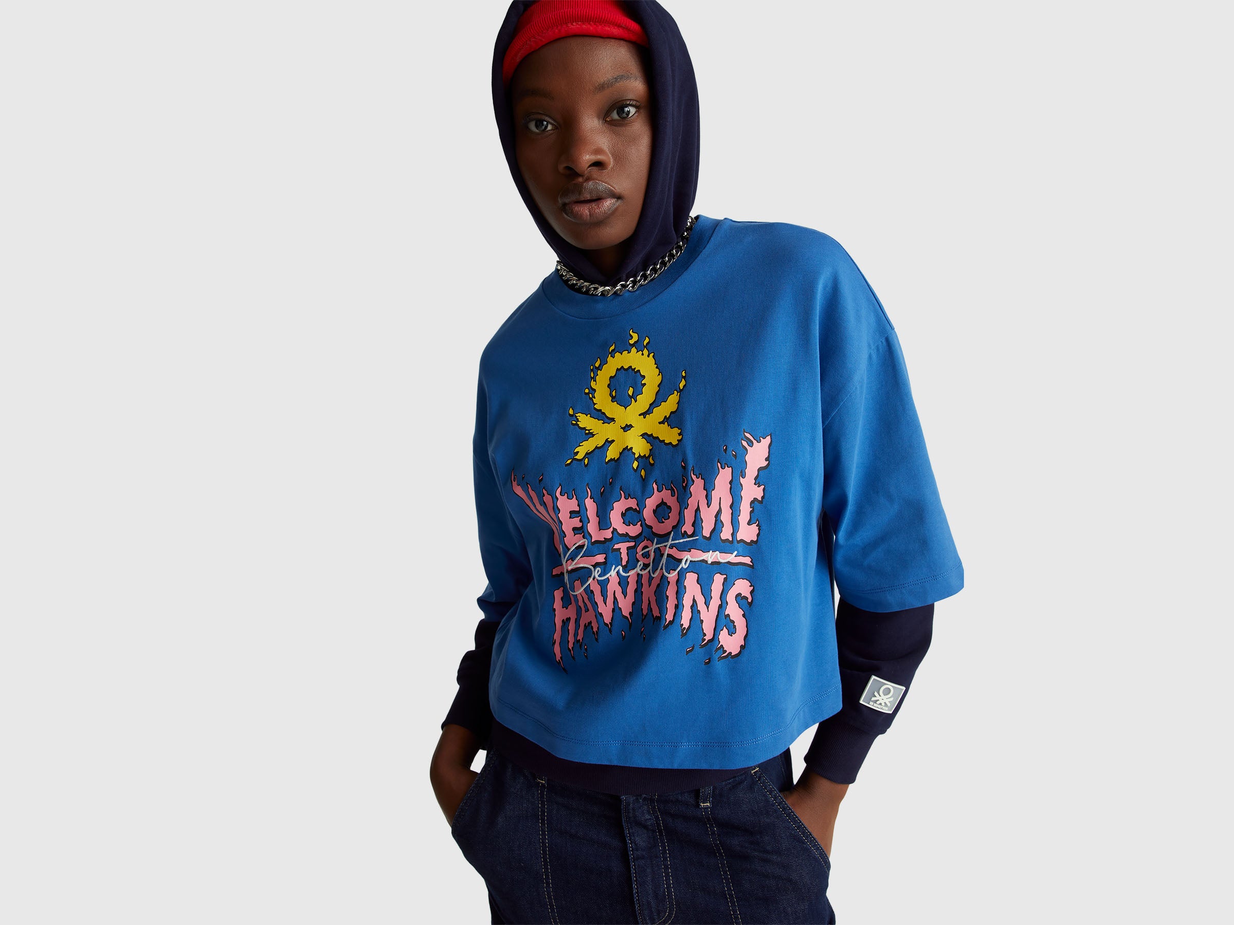 T-shirt com estampa Stranger Things - ucb_image_F