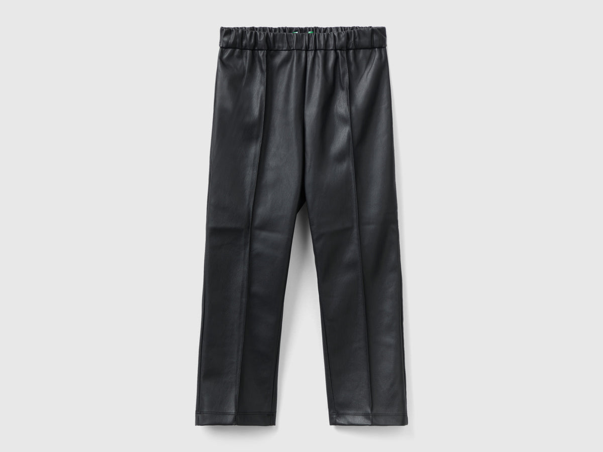 Calças slim fit em tecido efeito pele - ucb_image_FS