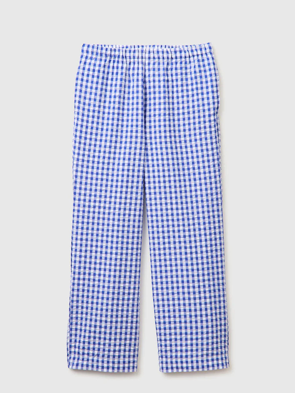 Gingham check trousers