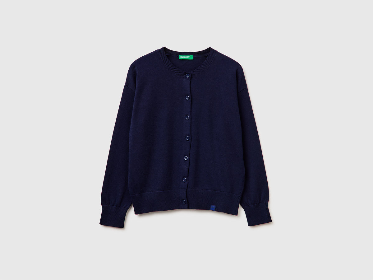 Cardigan in cotton and Modal blend - ucb_image_FS