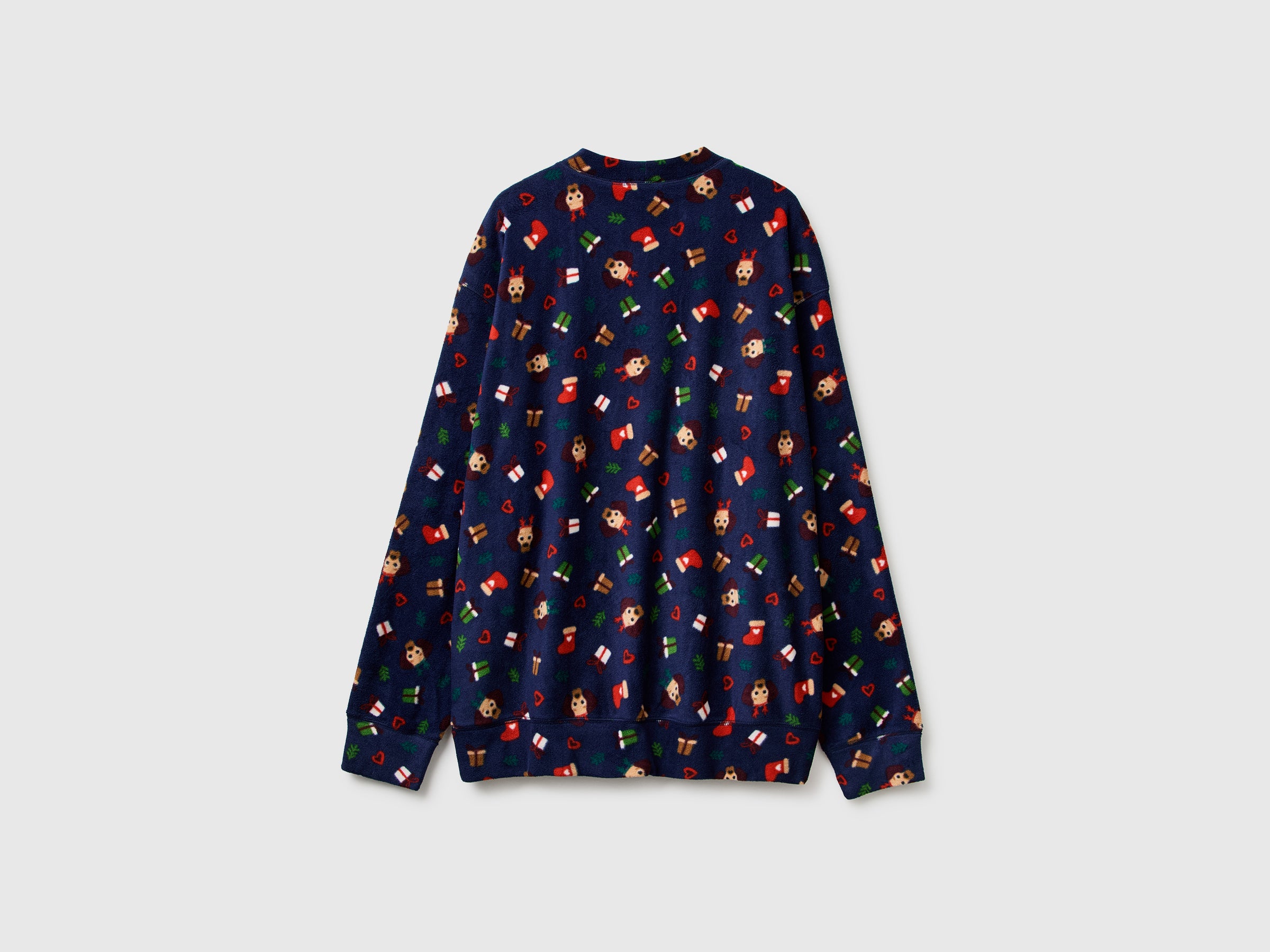 T-shirt em tecido polar com estampa natalina - ucb_image_BS