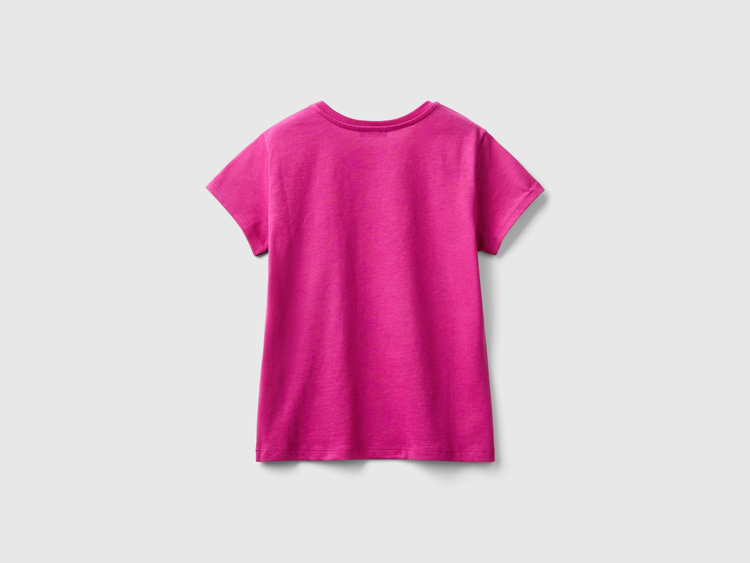 T-shirt com logótipo glitter em algodão orgânico - ucb_image_BS