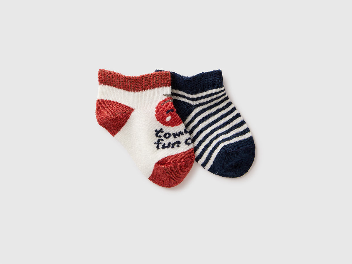 Set of short socks with inlay - ucb_image_FS