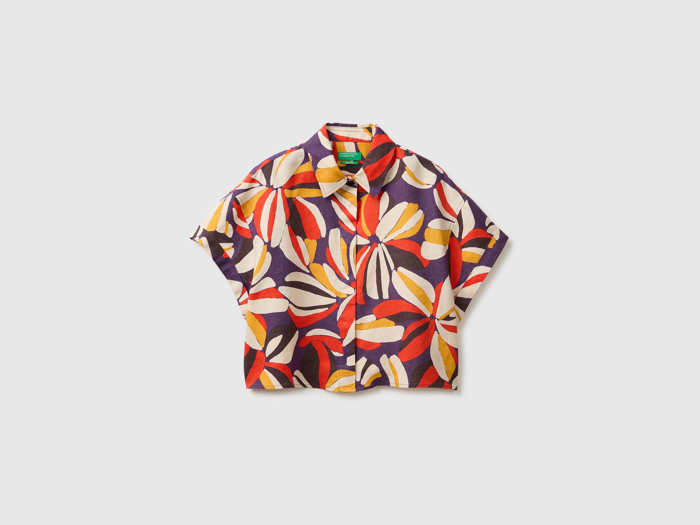 Blusa estampada em linho puro - ucb_image_FS