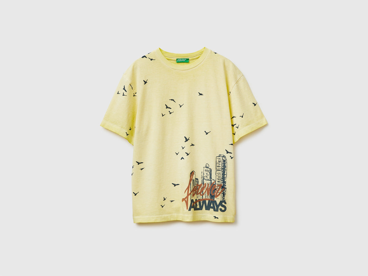 Oversized T shirt print