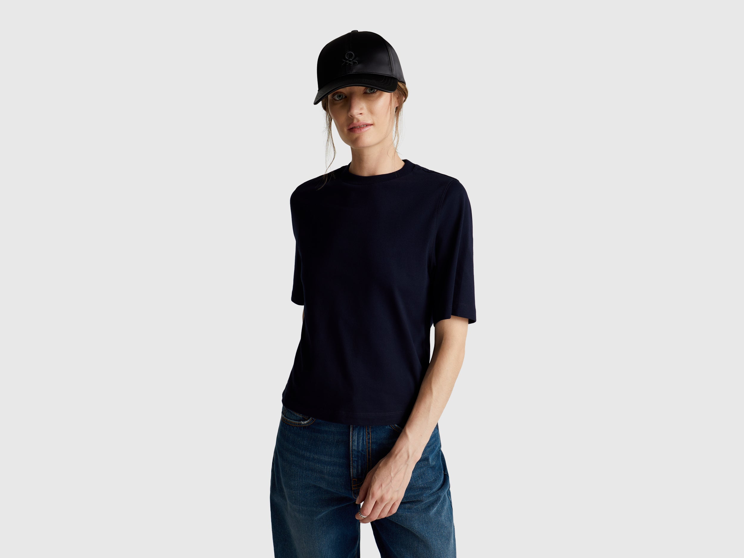 100% cotton boxy fit t-shirt - ucb_image_F