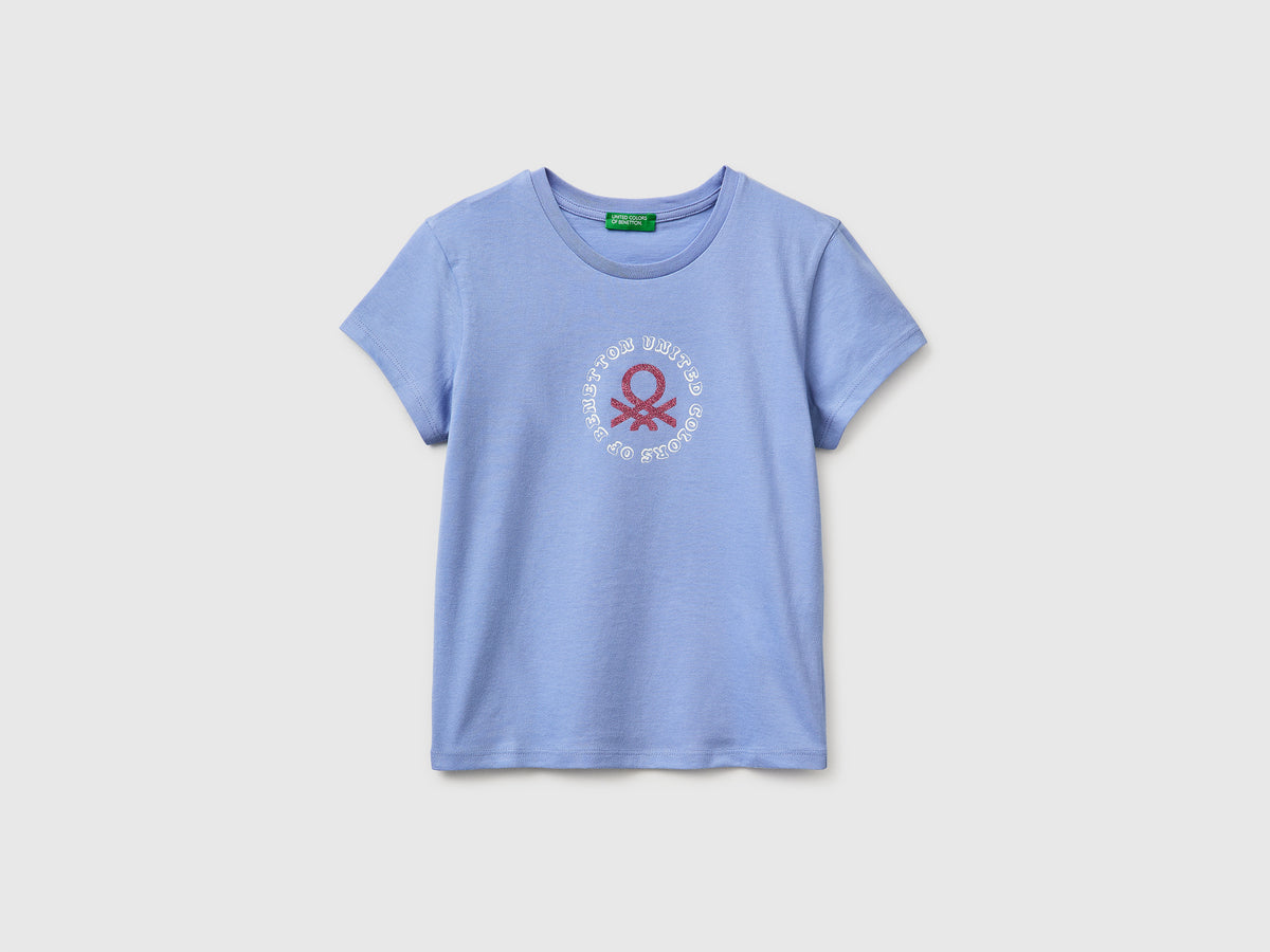 T shirt glitter print