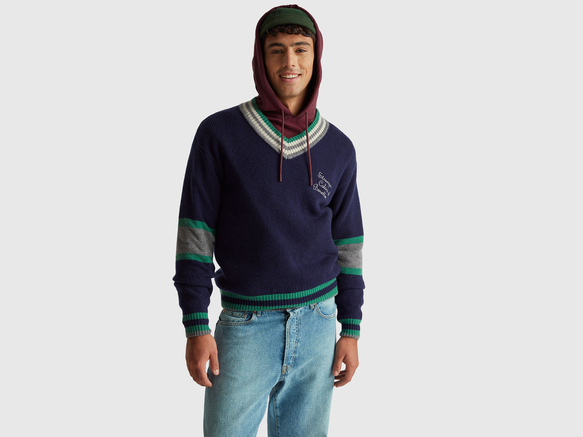 Stranger Things V neck sweater