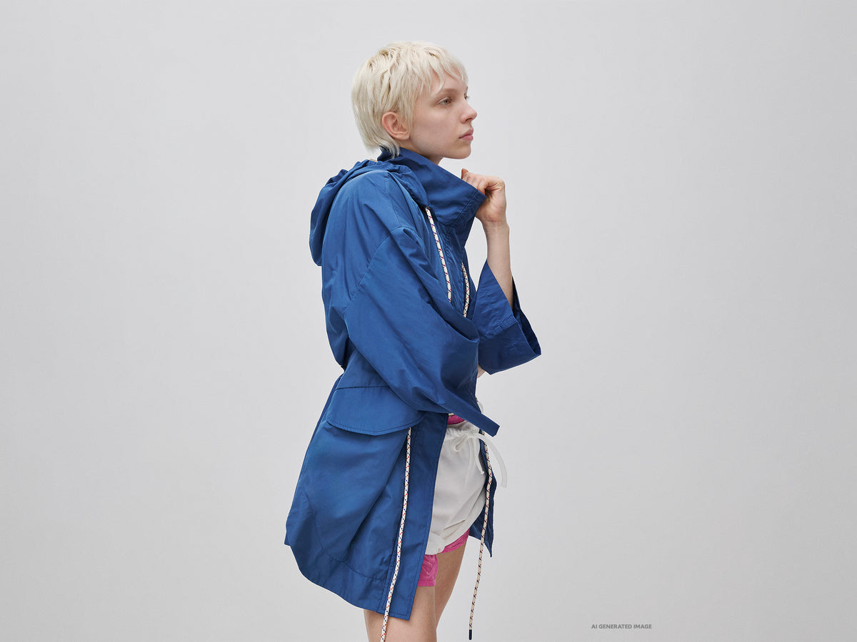 Large parka hood