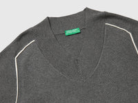 Camisola boxy fit com decote em V - ucb_image_DS1