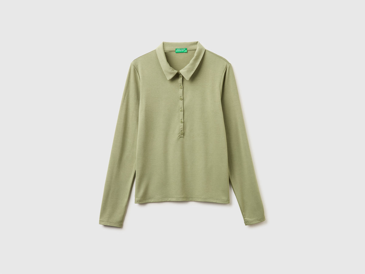 Lightweight jersey polo
