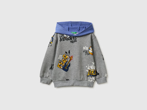 Printed hoodie - ucb_image_FS