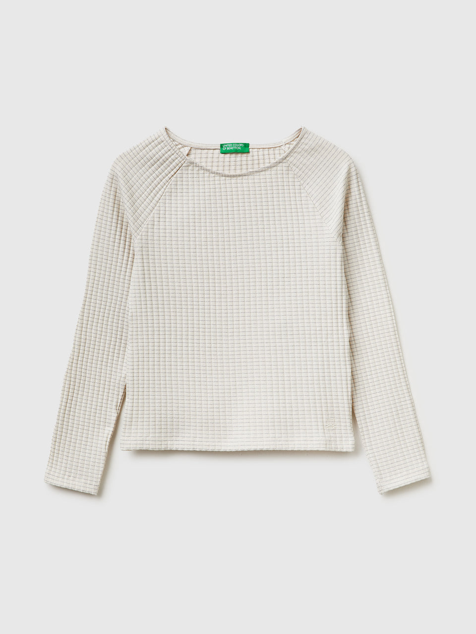 Ribbed boat neck T-shirt - ucb_image_FS