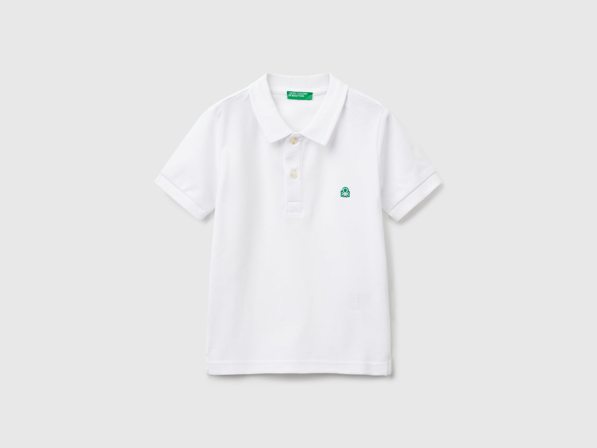 Short sleeve polo pure cotton