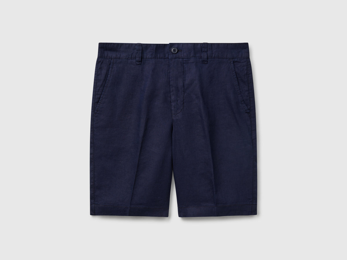 Bermudas pure linen