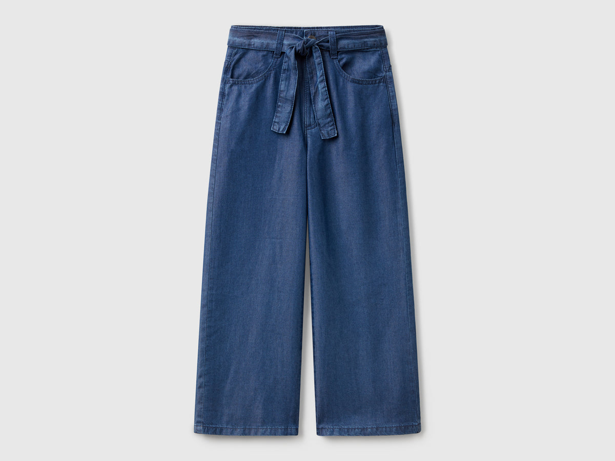 Wide fit jeans sash