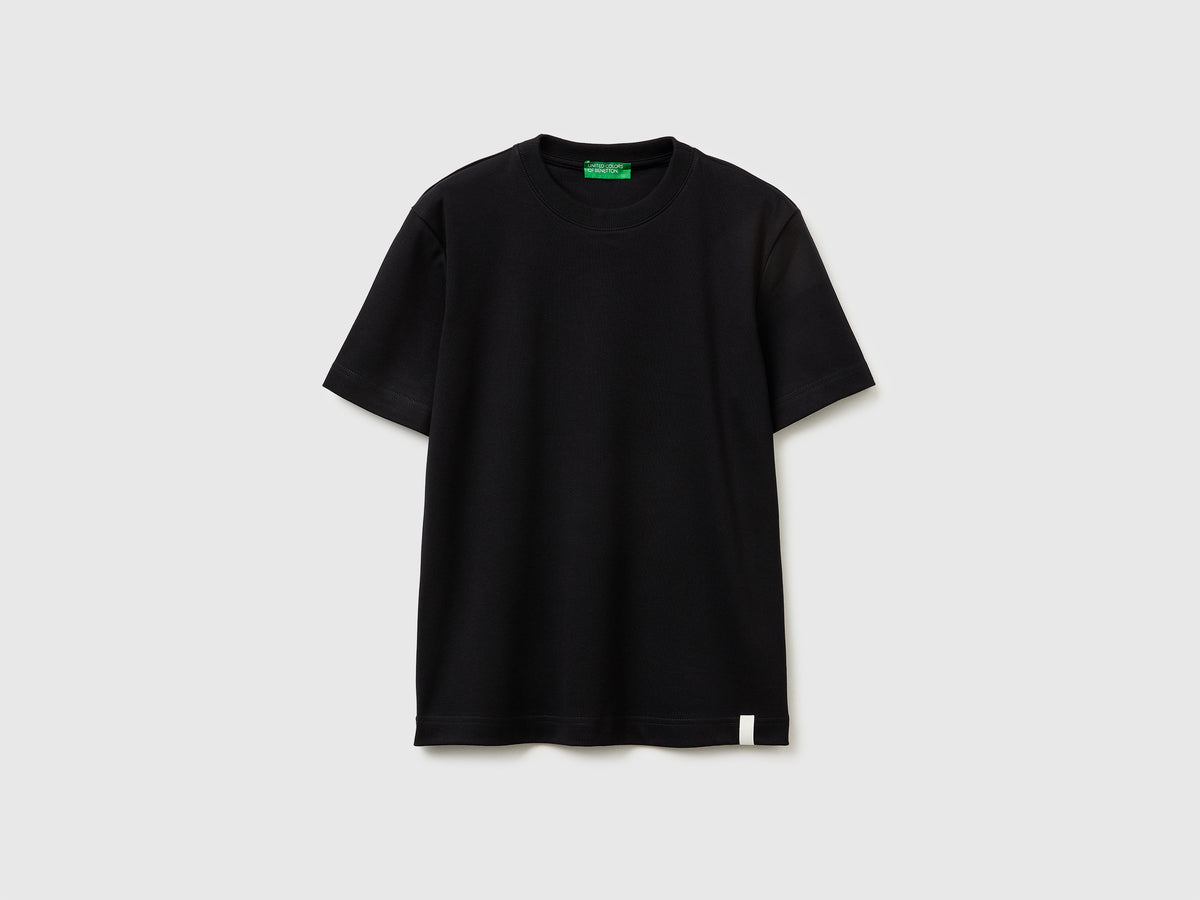 Regular fit crew neck T shirt