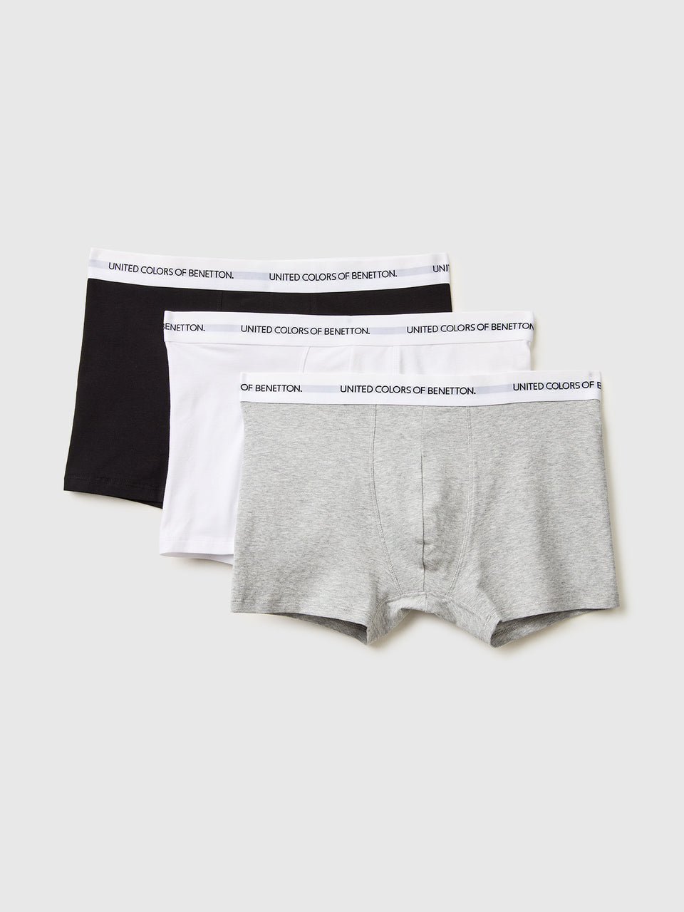 Set of three boxers in stretch organic cotton - ucb_image_FS