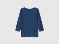 T-shirt com decote à barco - ucb_image_BS