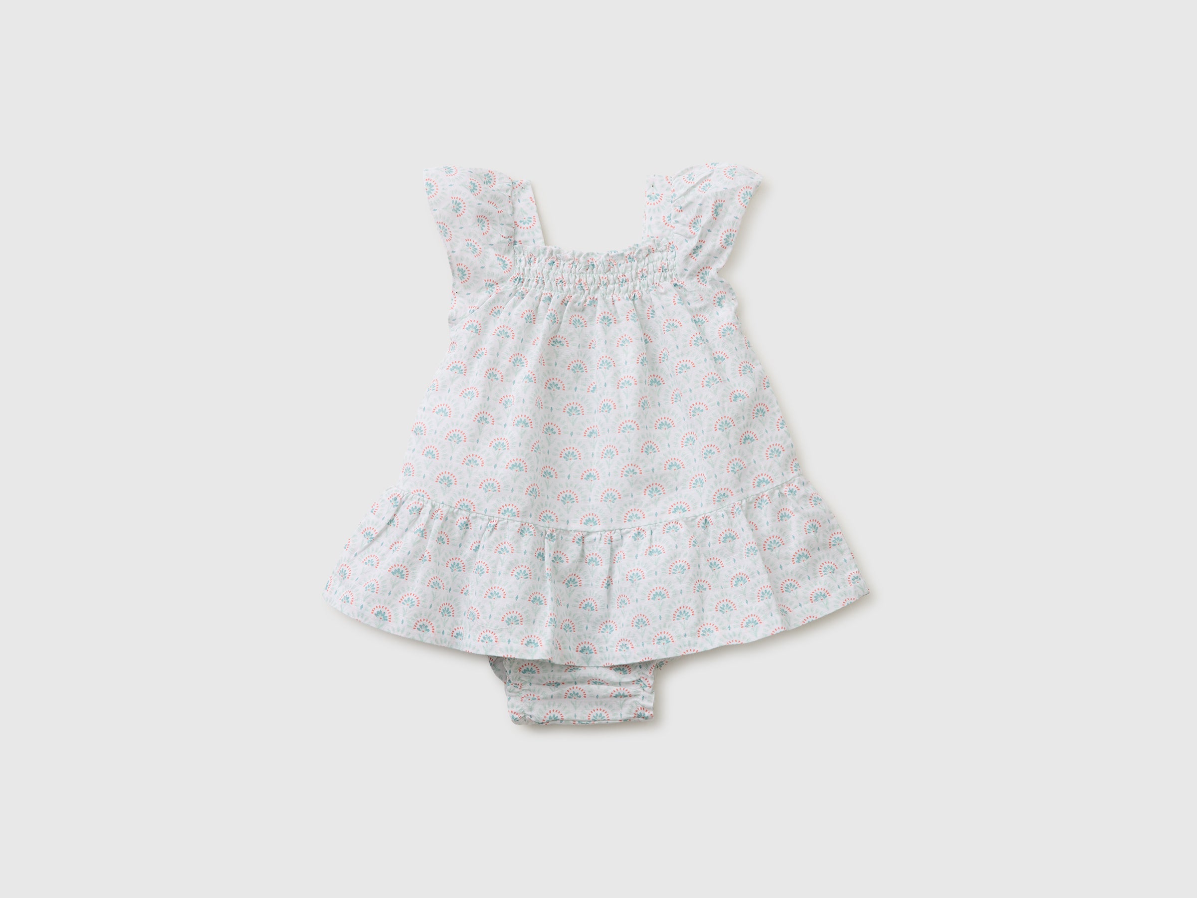 Floral dress in linen blend - ucb_image_BS