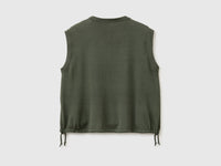 Sleeveless linen blend sweater - ucb_image_BS