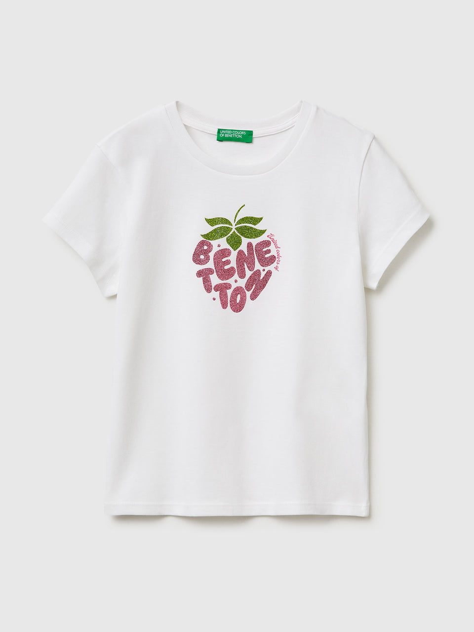 T-shirt with glitter print - ucb_image_FS