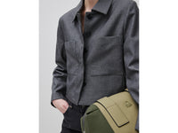 Casaco curto com bolsos - ucb_image_FY