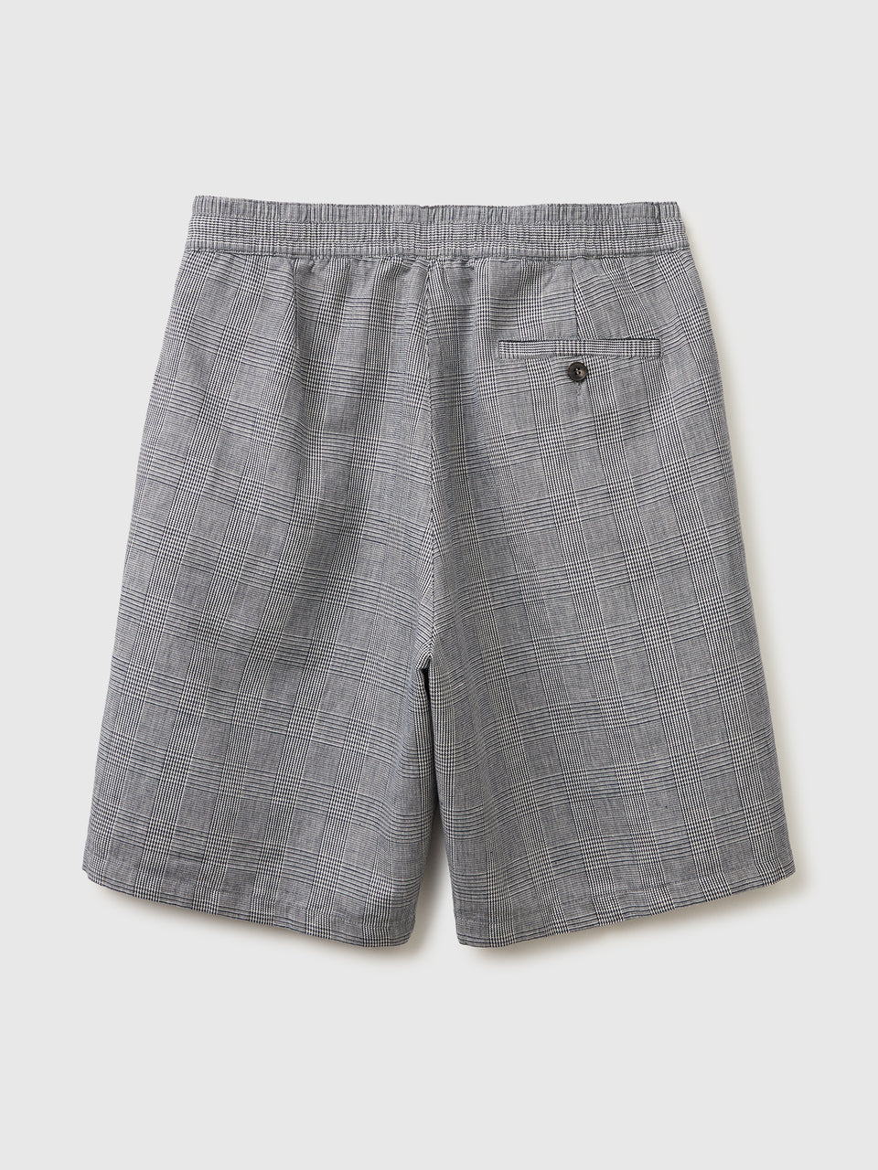 Bermudas regular fit em mistura de linho - ucb_image_BS