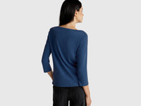 T-shirt com decote à barco - ucb_image_B