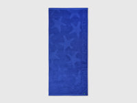 Toalha de praia azul bluette com estrelas-do-mar - ucb_image_BS