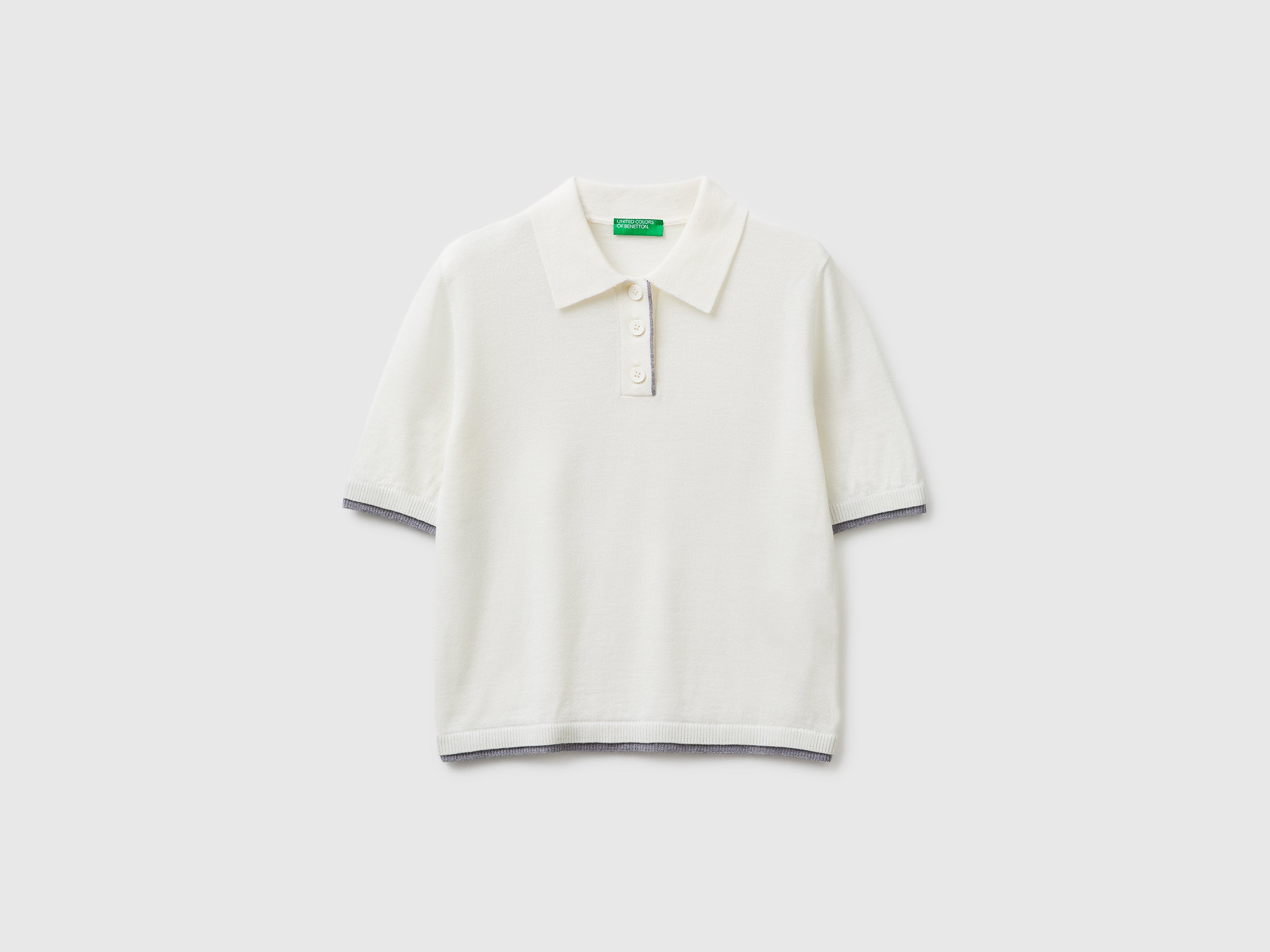 100% Merino wool polo shirt - ucb_image_FS