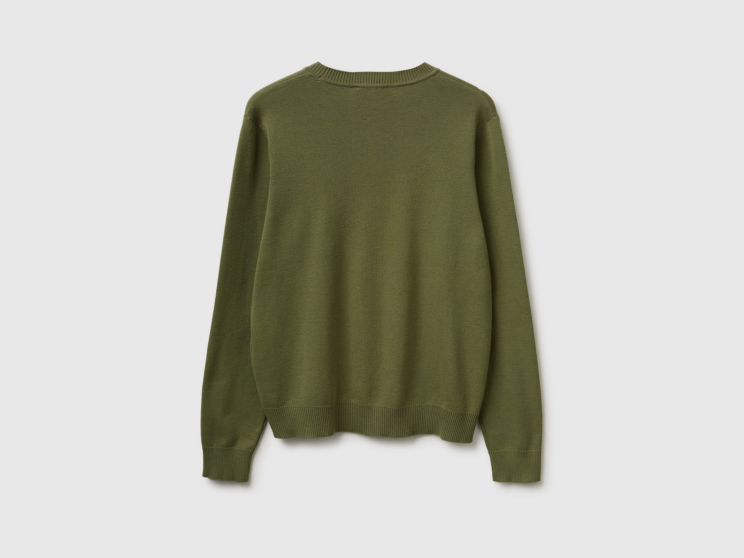 Camisola verde-oliva em algodão tricot - ucb_image_BS
