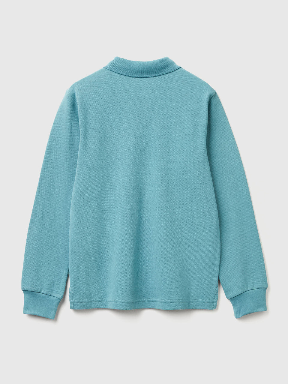 Polo de manga comprida em algodão  - ucb_image_BS
