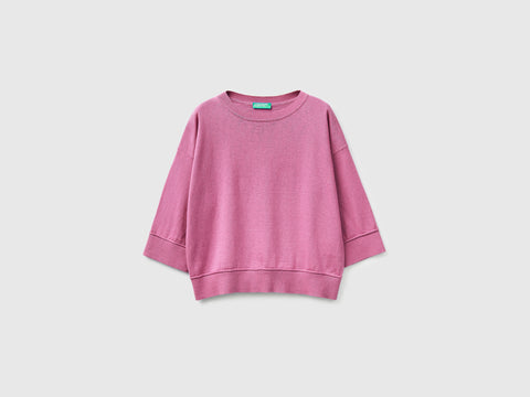 Camisola de gola redonda em algodão e lã - ucb_image_FS