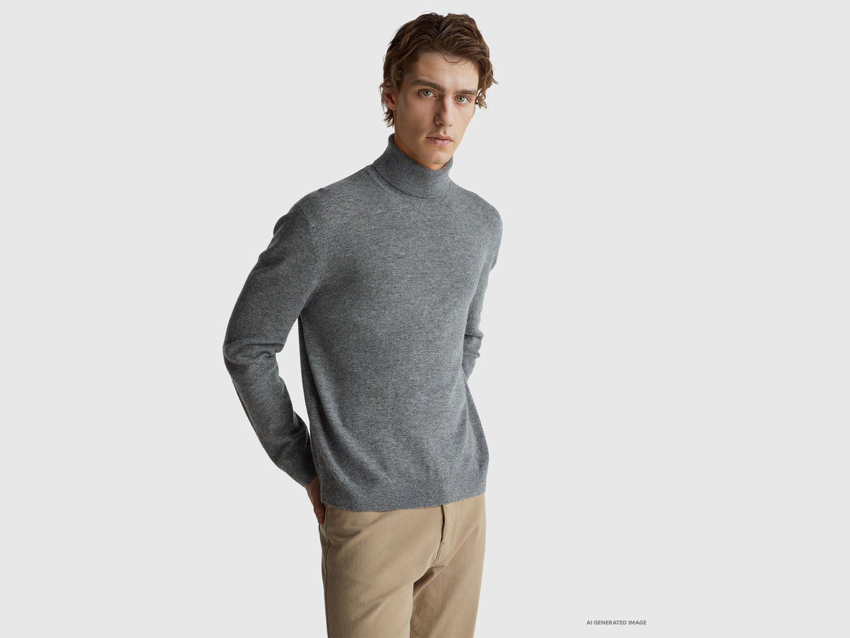 turtleneck pure Merino wool