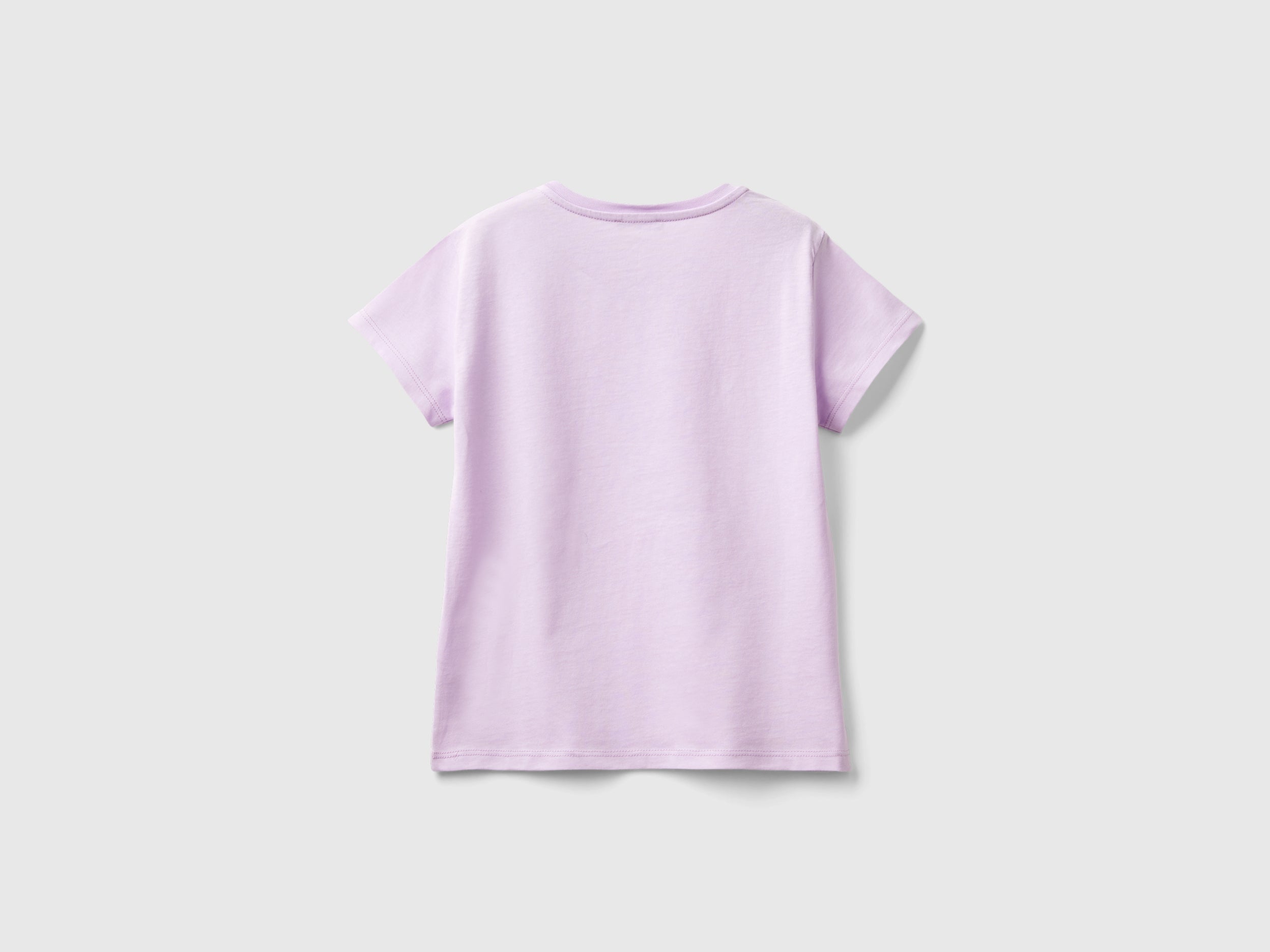 T-shirt com logótipo glitter em algodão orgânico - ucb_image_BS