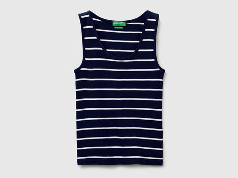 Striped tank top in pure cotton - ucb_image_FS