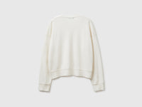 V-neck sweater in cotton and wool - ucb_image_BS