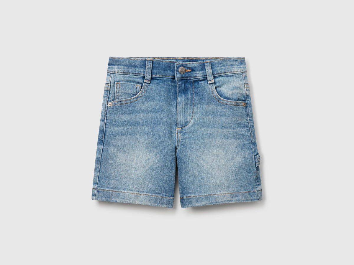 Denim bermudas