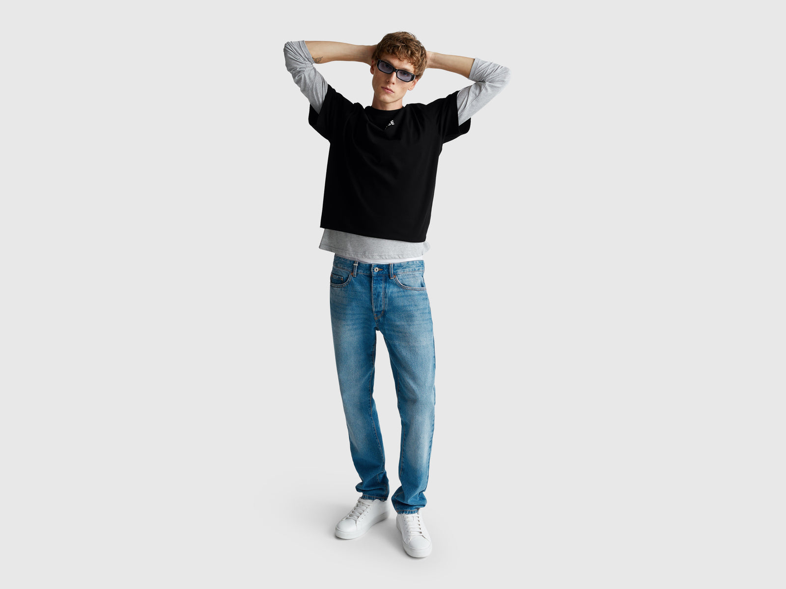 Oversized fit t-shirt with print