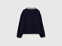Sweatshirt cardigan with buttons - ucb_image_BS