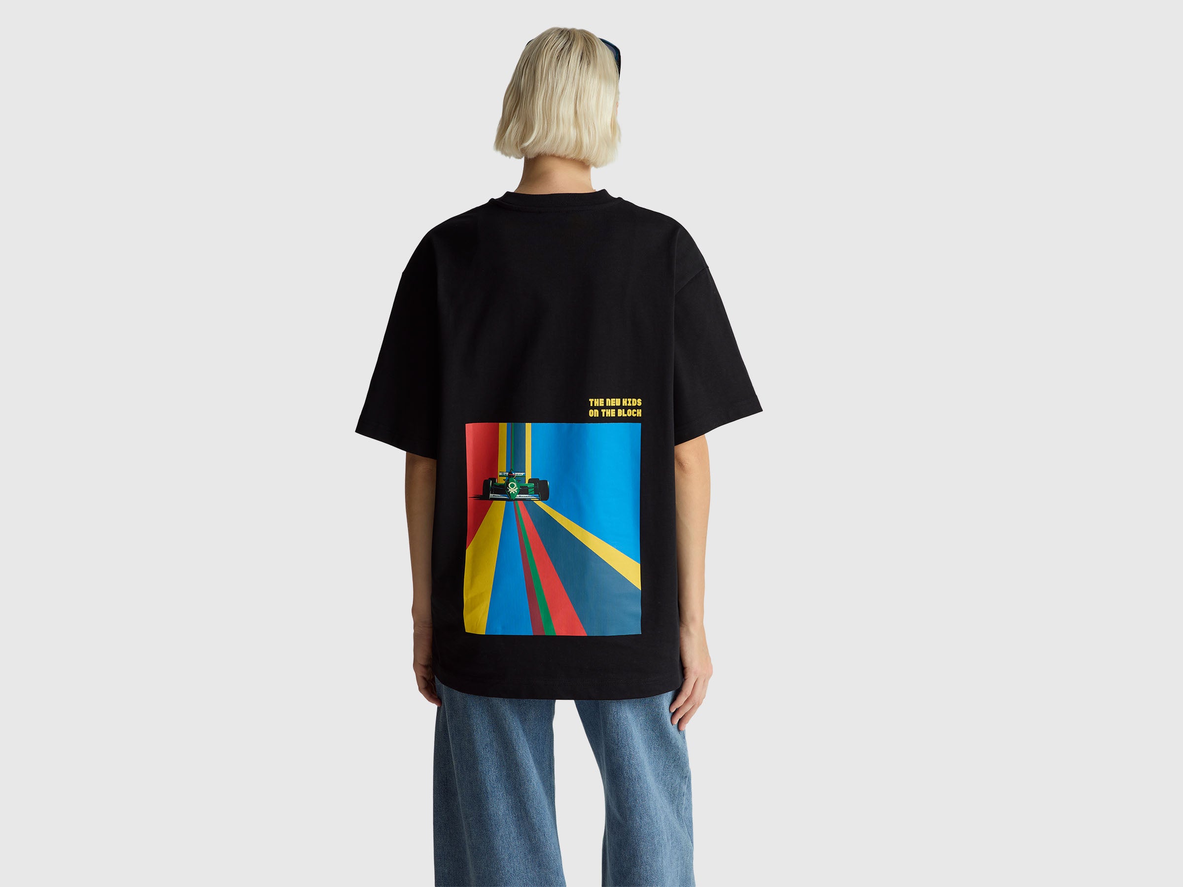 T-shirt Benetton Formula com estampa atrás - ucb_image_FY