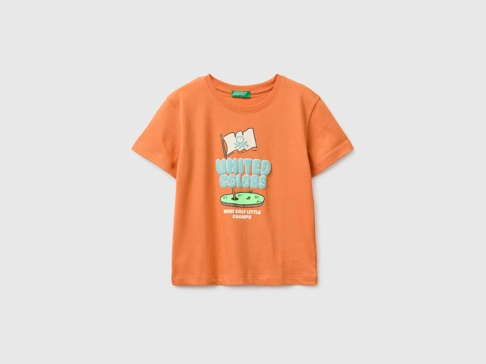 Organic cotton T-shirt with logo print - ucb_image_FS