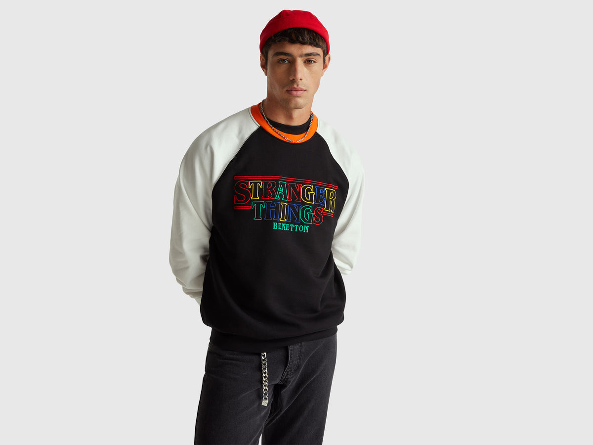 Stranger Things relaxed fit sweatshirt