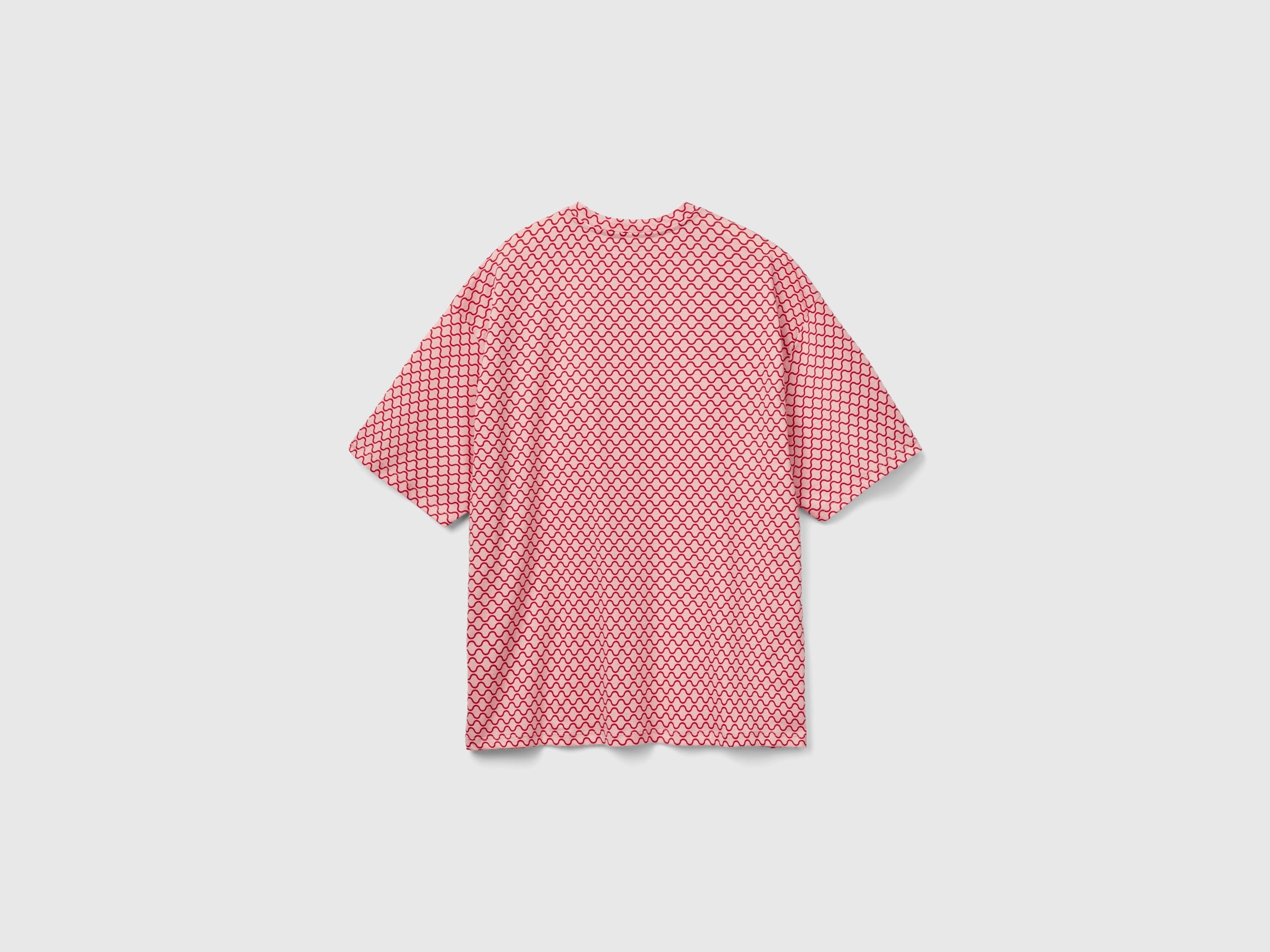 T-shirt com estampa de ondas - ucb_image_BS