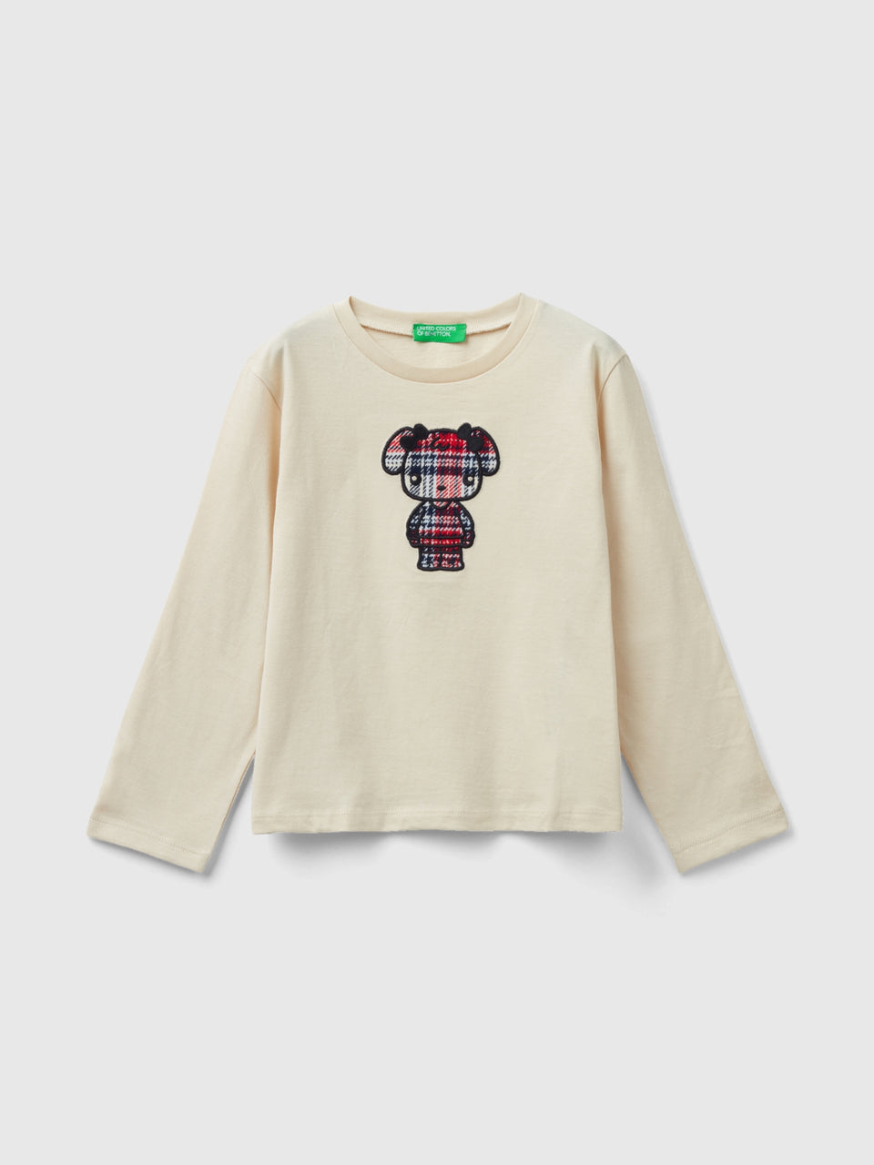 T-shirt com bordado de animalzinho - ucb_image_FS