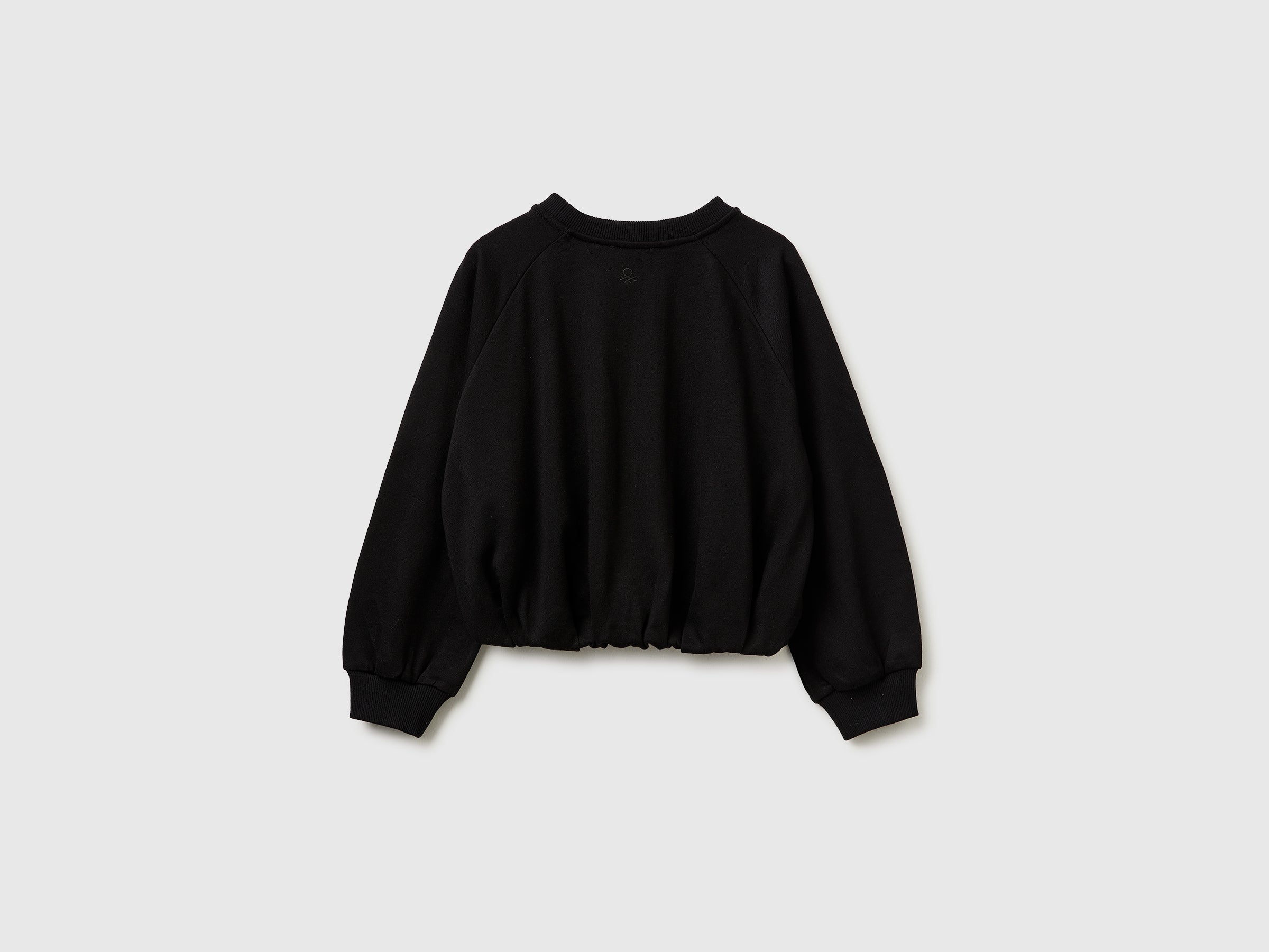 Oversized sweatshirt with jewel patch - ucb_image_BS