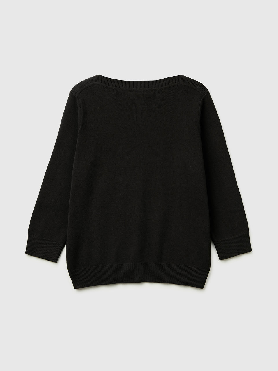 Black sweater with boat neck - ucb_image_BS